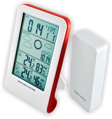 Термометр цифровой электронный ТЕ-925 беспроводная <b>барометрическая</b> метеостанция для одновременного измерения температуры и влажности в помещении и за окном 