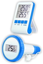 Термометр для бассейна ТЕ-912 Бассейн с беспроводным сенсором температуры для бассейнов 
